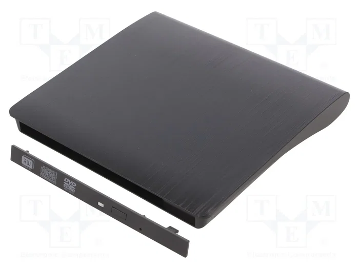 QOLTEC Carcasa para unidad óptica de CD/DVD SATA I, USB 3.0 - Negro QOLTEC Carcasa para unidad óptica de CD/DVD SATA I, USB 3.0 - Negro