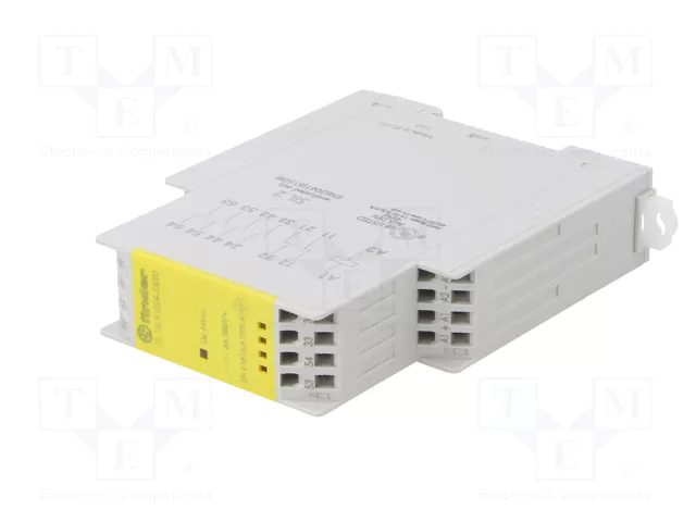 FINDER Módulo de automatización relé de seguridad 7S 24VDC