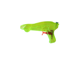 Marbueno Pistola de Agua Plástico Presión Color Amarillo para Jardín y Playa MARBUENO SUMMER 10369AM