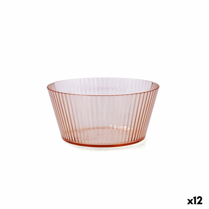 Quid Bol Sunset Coral Naranja 15 cm (12 Unidades) de Poliestireno