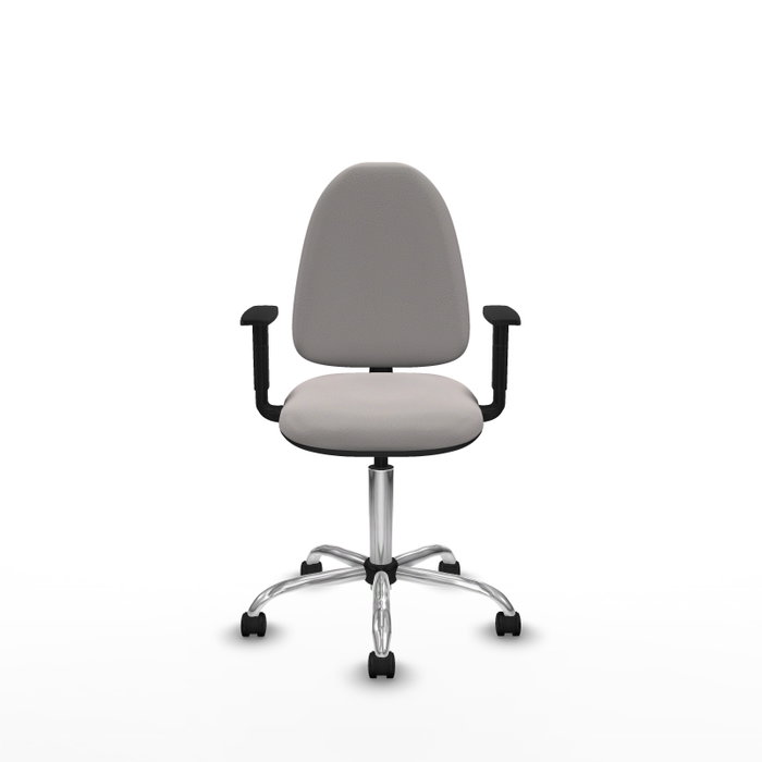 PIQUERAS Y CRESPO Silla de oficina Aýna Blanca con Brazos 1D PIQUERAS Y CRESPO Silla de oficina Aýna Blanca con Brazos 1D