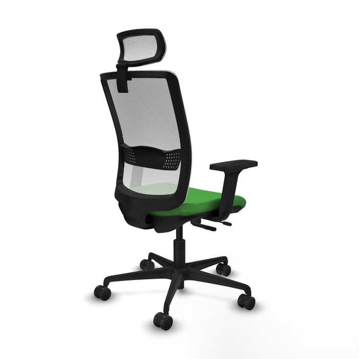 PIQUERAS Y CRESPO Silla de oficina Haches Verde y Blanco PIQUERAS Y CRESPO Silla de oficina Haches Verde y Blanco