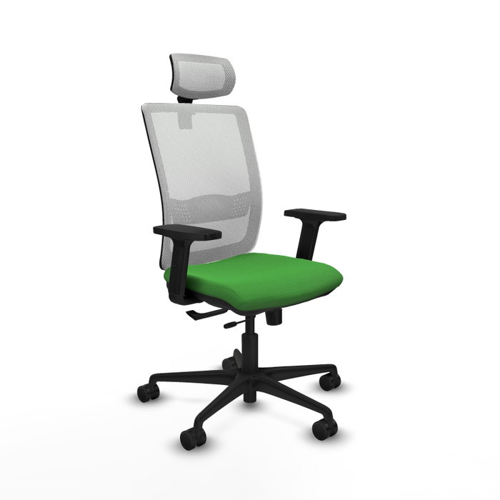 PIQUERAS Y CRESPO Silla de oficina Haches Verde y Blanco PIQUERAS Y CRESPO Silla de oficina Haches Verde y Blanco