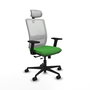 PIQUERAS Y CRESPO Silla de oficina Haches Verde y Blanco