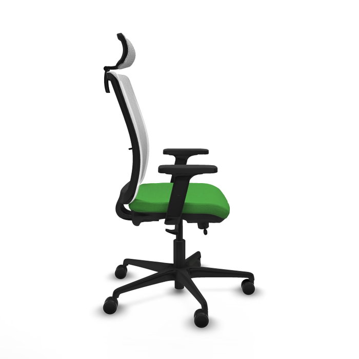 PIQUERAS Y CRESPO Silla de oficina Haches Verde y Blanco PIQUERAS Y CRESPO Silla de oficina Haches Verde y Blanco