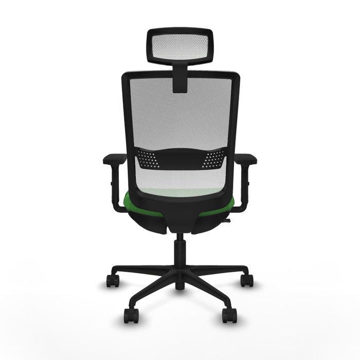 PIQUERAS Y CRESPO Silla de oficina Haches Verde y Blanco PIQUERAS Y CRESPO Silla de oficina Haches Verde y Blanco