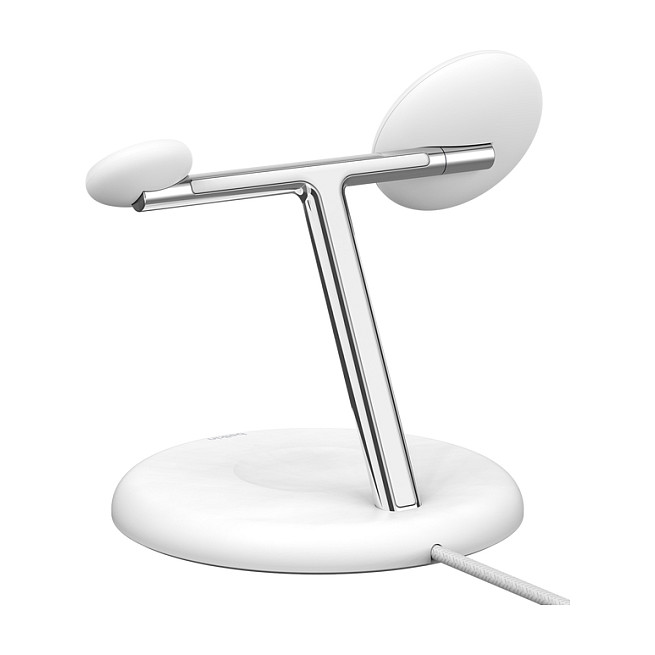 Belkin Base de carga inalámbrica 3 en 1 Qi2 Blanco WIZ023VFWH