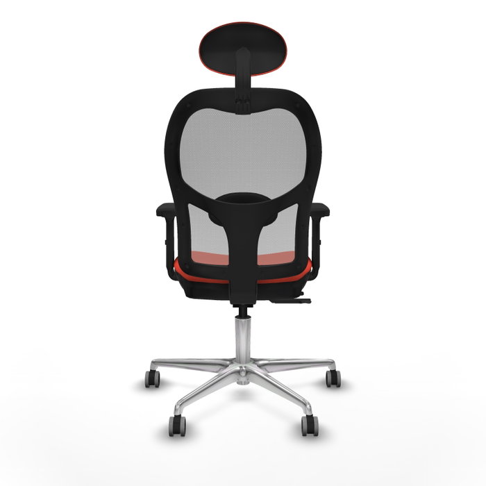 PIQUERAS Y CRESPO Silla de oficina Jorquera Naranja oscuro y Gris PIQUERAS Y CRESPO Silla de oficina Jorquera Naranja oscuro y Gris