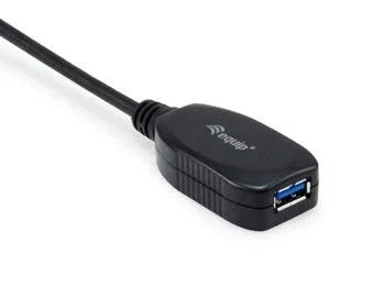 Equip Cable de Extensión USB 3.2 Gen 1 de 5m USB-A Macho a Hembra Negro Equip Cable de Extensión USB 3.2 Gen 1 de 5m USB-A Macho a Hembra Negro