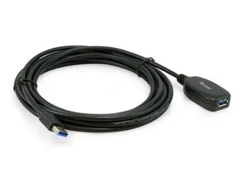 Equip Cable de Extensión USB 3.2 Gen 1 de 5m USB-A Macho a Hembra Negro Equip Cable de Extensión USB 3.2 Gen 1 de 5m USB-A Macho a Hembra Negro