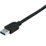 Equip Cable Alargador USB 3.0 133346 Macho/Hembra 5m PVC Negro 5 Gbps