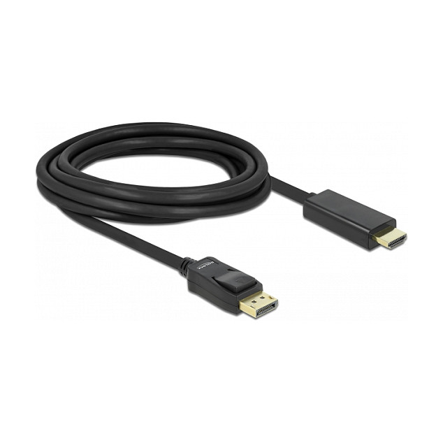 DeLOCK 82435 Cable Adaptador DisplayPort 1.1 a HDMI de 3 m Negro