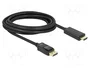 DeLOCK 82435 Cable Adaptador DisplayPort 1.1 a HDMI de 3 m Negro