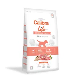 Calibra Dog Life Starter & Puppy Cordero 12 kg Alimento Hipoalergénico para Cachorros y Hembras Gestantes/Lactantes