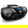 Philips CD Soundmachine Radio Portátil AZB798T/12 Ghettoblaster con CD, Cassette, Radio DAB/DAB+/FM, Bluetooth, USB y Mando a Distancia - Negro