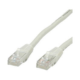 VALUE 21.99.0505 Cable de Red UTP Cat5e Clase D 5 Metros Gris, RJ-45 Macho a Macho