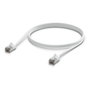 Ubiquiti UACC-Cable-Patch-Outdoor-C6A-1M-W Cat 6A Blanco