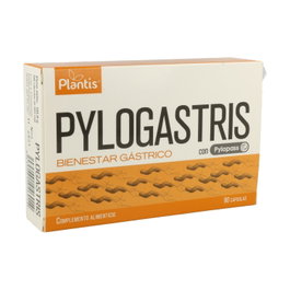 Plantis Pylogastris 90 cápsulas - Complemento para bienestar gástrico contra Helicobacter pylori