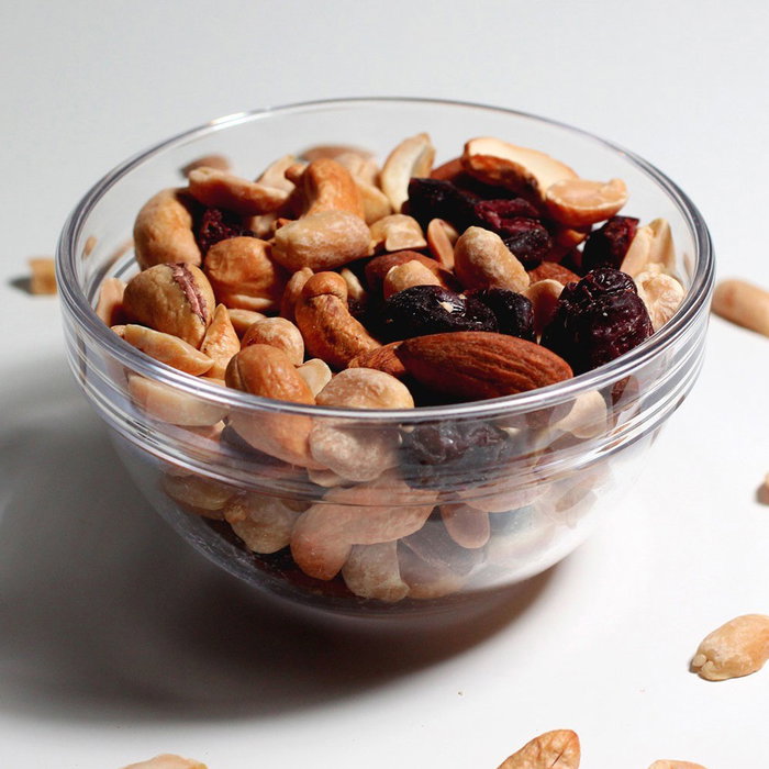 RB Drinks Bol Transparente 9.2 cm Diámetro x 5 cm Altura, 180 ml Capacidad, Libre de BPA, Apto Lavavajillas/Microondas (12 Unidades)