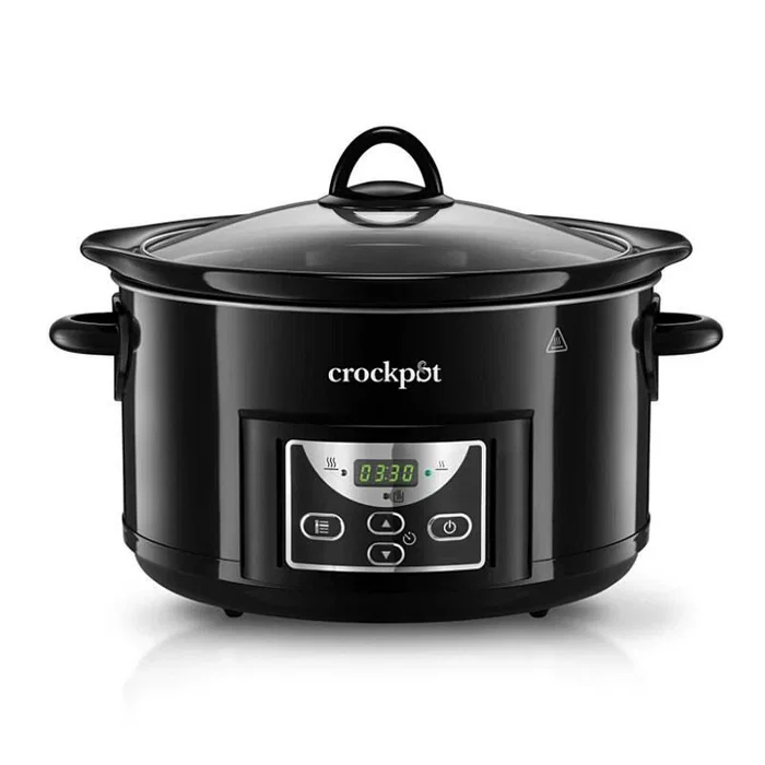 Crock-Pot SCCPRC507B Olla de Cocción Lenta / Slow Cooker 4.7 Litros Temporizador Programable Cuenta Atrás Negro