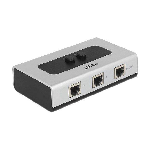 DeLOCK 87673 Switch KVM RJ45 10/100/1000mbps 2 Port manual bidireccional DeLOCK 87673 Switch KVM RJ45 10/100/1000mbps 2 Port manual bidireccional