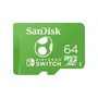 SanDisk SDSQXAO-064G-GN6ZN Tarjeta de Memoria microSDXC UHS-I de 64 GB para Nintendo Switch, 100 MB/s