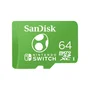 SanDisk SDSQXAO-064G-GN6ZN Tarjeta de Memoria microSDXC UHS-I de 64 GB para Nintendo Switch, 100 MB/s