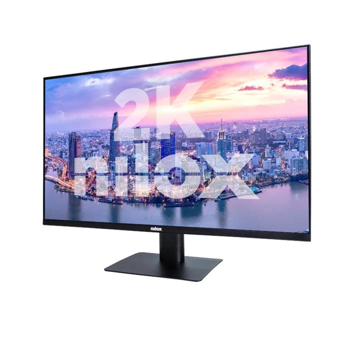 Nilox Monitor 27" NXMM272K112 - Pantalla 2K WQHD 2560x1440 IPS, 100Hz, 1ms, 2x HDMI 2.0, DisplayPort, Altavoces, Negro Nilox Monitor 27" NXMM272K112 - Pantalla 2K WQHD 2560x1440 IPS, 100Hz, 1ms, 2x HDMI 2.0, DisplayPort, Altavoces, Negro