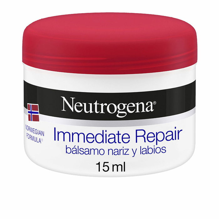 Neutrogena Bálsamo de Reparación Inmediata para Labios y Nariz 15 ml