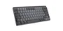 Logitech 920-010782 Teclado inalámbrico RF + Bluetooth QWERTY Internacional EE. UU. Grafito