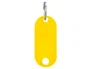 Q-connect Llavero Portaetiquetas Color Amarillo Expositor Caja 100 Unidades