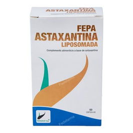 FEPADIET Astaxantina Liposomada 4Mg 60Cápsulas para Piel y Visión