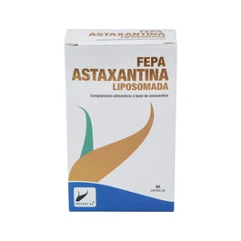 FEPADIET Astaxantina Liposomada 4Mg 60Cápsulas para Piel y Visión