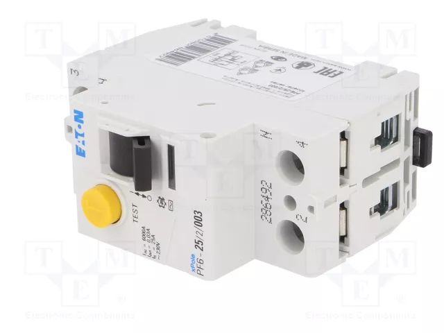 EATON ELECTRIC Interruptor diferencial 25A 30mA 2 polos
