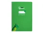Liderpapel Cuaderno Espiral A4 Pautaguía Tapa Blanda 80 Hojas 75gr Cuadro Pautado 5mm Verde