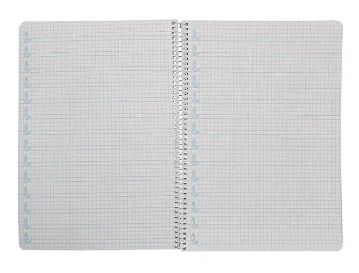 Liderpapel Cuaderno Espiral A4 Pautaguía Tapa Blanda 80 Hojas 75gr Cuadro Pautado 5mm Verde