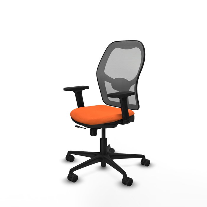 PIQUERAS Y CRESPO Silla de oficina Jorquera Naranja y Gris