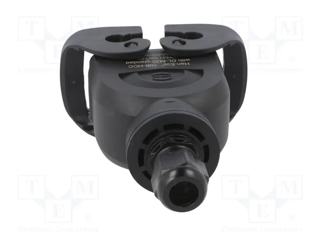 HARTING Carcasa para conectores HDC Han-Eco 10B con prensaestopas M20