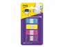 Post-it Banderitas Separadoras Rigidas Dispensador 676-AYPV-EU Amarillo Azul Rosa Violeta 38.1 x 15.8 mm