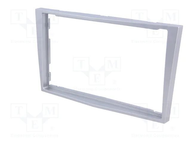 PER.PIC. Bastidor de montaje de radio 2 DIN para Opel, color plata PER.PIC. Bastidor de montaje de radio 2 DIN para Opel, color plata