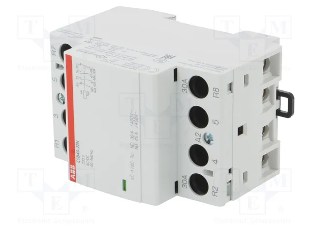 ABB ESB Contactor de instalación 4-polar 40A 230VAC/230VDC