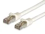 Equip 605716 Cable de Red Ethernet 10m, Cat6a S/FTP 10GBase-T 10 Gbit/s, Compatible PoE++ (4PPoE), Blindaje S-STP, LSZH, Conectores RJ45 Macho Dorados, Blanco