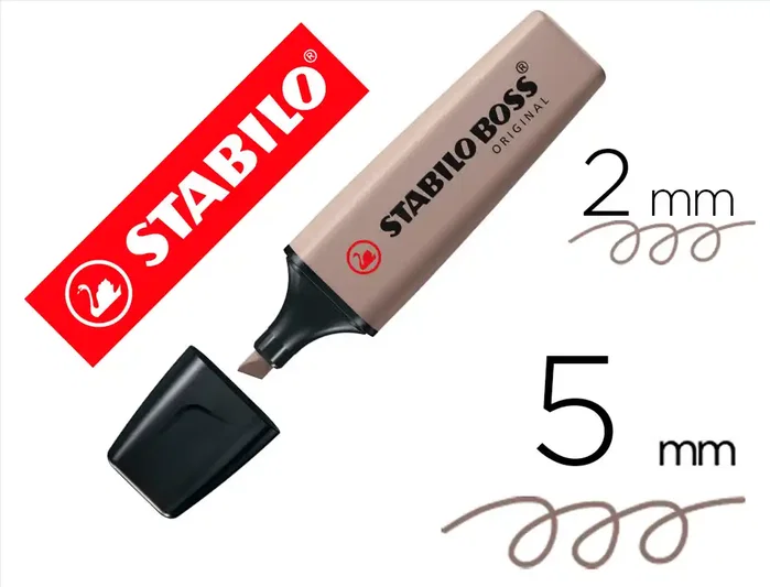 Stabilo Boss Original Naturecolors Gris Cálido (Set de 10)