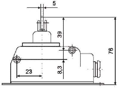 PROMET LM-10K Interruptor de fin de carrera SPDT 6A PROMET LM-10K Interruptor de fin de carrera SPDT 6A