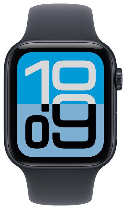 Apple Watch SE 3 GPS 40mm Midnight Aluminium Case con Midnight Sport Band S/M