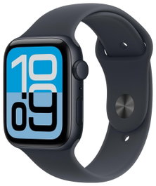 Apple Watch SE 3 GPS 40mm Midnight Aluminium Case con Midnight Sport Band S/M
