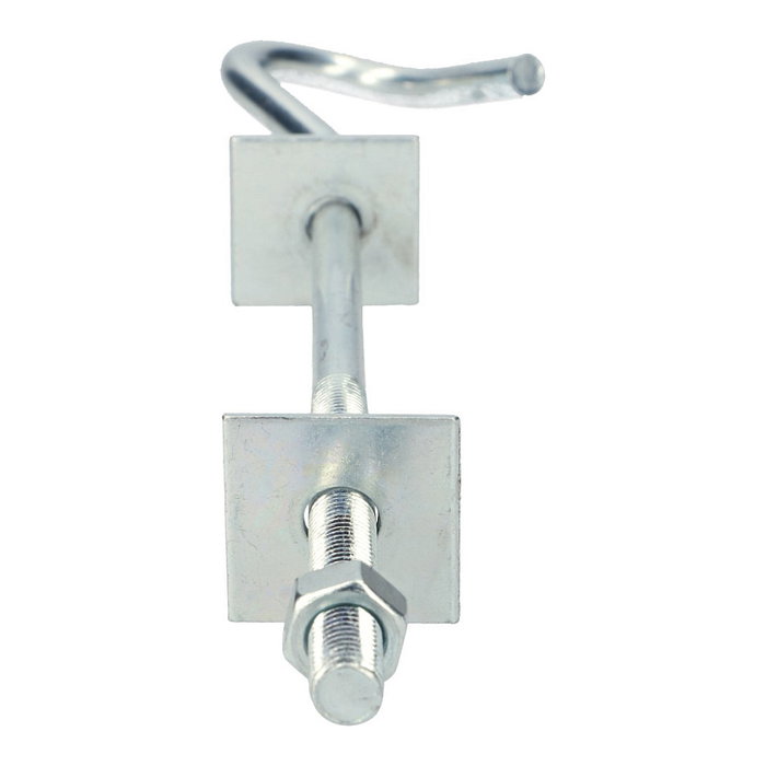 Extralink Gancho para soportes colgantes 12/230mm M12 plata