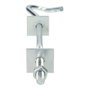 Extralink Gancho para soportes colgantes 12/230mm M12 plata