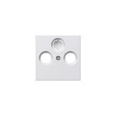 GIRA 086903 Abdeckung Antennensteckdose System 55 Blanco