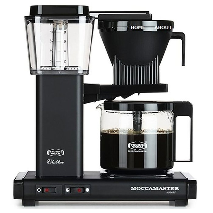 Moccamaster KBG 741 Select Matt Black